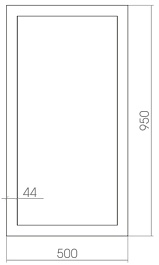Mixline Зеркало Багет Феникс 50 – фотография-2