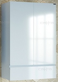 СанТа Подвесной шкаф Марс 60х90 над стиральной машиной – фотография-1