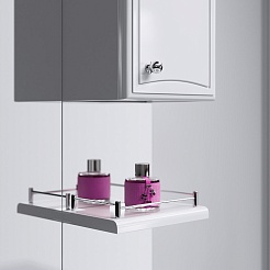 Aqwella Зеркальный шкаф Барселона Л10  – фотография-3