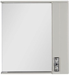 Aquanet Зеркальный шкаф Паллада 80 слоновая кость – фотография-1