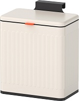 WeltWasser Ведро для мусора WW Vine MK 5L молочно-белое