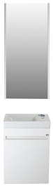 Misty Мебель для ванной Эко мини 40 подвесная белая – фотография-1