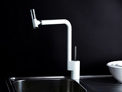 Webert Смеситель для кухни 360° TS920302744 белый/хром – фотография-3