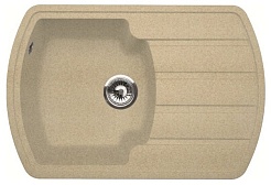 Florentina Мойка гранитная Нире 760 с крылом бежевый – фотография-1