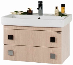 Водолей Тумба под раковину Квадро 70 дуб – фотография-1