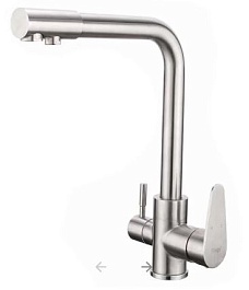 Frap Смеситель для кухни H48 F4348 сатин – фотография-1