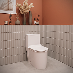 Stella Polare Унитаз-моноблок напольный Куэнка KN6831000 белый – фотография-2