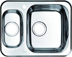 Iddis Мойка из нержавеющей стали Strit STR60PZi77 полированная – фотография-1