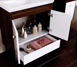 Aqwella Тумба для умывальника Командор 70 венге магия – фотография-3