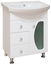 Runo Тумба для умывальника Линда Люкс 65 – фотография-1