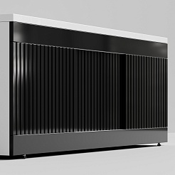 Водолей Экран под ванну Тач 1500 черный – фотография-2