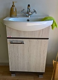 Sanflor Тумба для умывальника Толедо 50 R венге, орегон – фотография-1