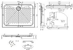 De Aqua Поддон для душа Quattro APD12080-4 120х80 – фотография-5