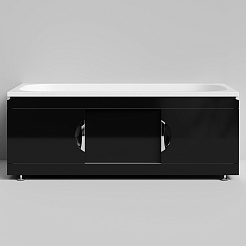 Водолей Экран под ванну Топ 1500 черный – фотография-1