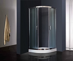 Royal Bath Душевой уголок RB 100HK-C-CH 100x100x1980 – фотография-4