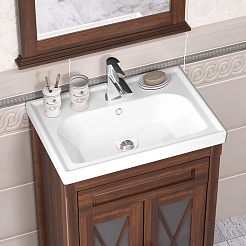 Comforty Мебель для ванной Палермо 60 светлый орех – фотография-9