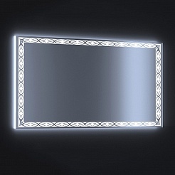 De Aqua Мебель для ванной Лонг 120, зеркало Тренд – фотография-3