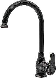 Milacio Смеситель для кухни Vitoria MC.505.BBR черная бронза – фотография-1