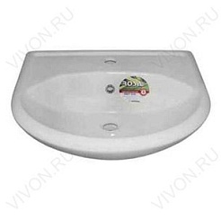 Misty Тумба с раковиной Уют 50 с нижним ящиком белая – фотография-2