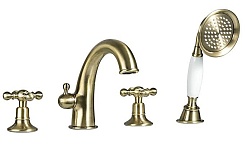 Gappo Смеситель для вынны G1189-4 бронза – фотография-1