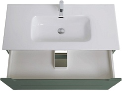 BelBagno Тумба с раковиной Etna 100 подвесная еловая матовая – фотография-8