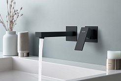 Aquatek Смеситель для раковины Либра AQ1613MB матовый черный – фотография-4