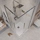 Grossman  Душевой уголок Galaxy 90x90x195 профиль хром стекло шиншилла – фотография-17