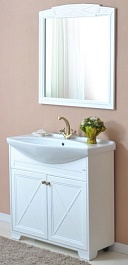 Атолл Мебель для ванной Палермо 85 декор – фотография-1