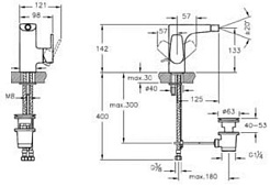 Vitra Смеситель Z-Line A42366EXP – фотография-3