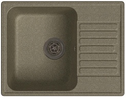 Granfest Мойка кухонная Quarz GF-Z13 Песочный – фотография-1