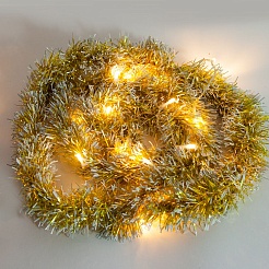Feron Гирлянда Мишура золотистая CL800 – фотография-1
