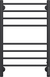 Terminus Полотенцесушитель электрический Аврора П8 500x800 черный муар – фотография-1