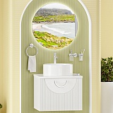 Misty Мебель для ванной Ярина 60 подвесная белая