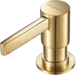 Milacio Дозатор для кухонной мойки Milacio MCU.933.GD золото брашированное – фотография-1