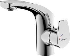 Bravat Смеситель для раковины Nizza F1353387CP-RUS с донным клапаном – фотография-1