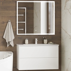 Brevita Мебель для ванной Toy 80 белая – фотография-1