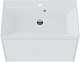 Vivon Тумба под раковину Kristi 80 подвесная белая матовая рифленая – картинка-12