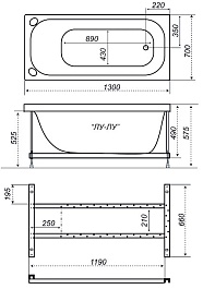 Triton Акриловая ванна Лу-Лу – фотография-5