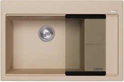 Florentina Мойка кухонная Россана 780 L бежевая – фотография-1