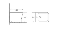 WeltWasser Биде напольное ROTBACH 003MT-WT – фотография-2