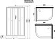 Niagara Душевая кабина Promo P90/80/26L/MT – фотография-24