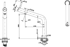 Bravat Смеситель для кухни Ozen F7354388CP-ENG – фотография-2