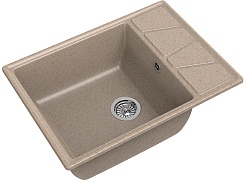Granfest Мойка кухонная GF-V680L песочный – фотография-1