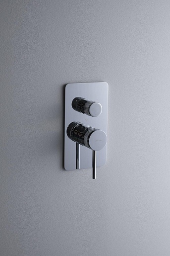 Allen Brau Смеситель для ванны Priority 5.31A11-00 (с внутренней частью, 3 выхода) хром – фотография-4