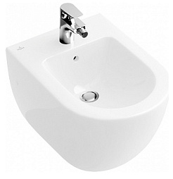 Villeroy & Boch Биде подвесное Subway 2.0 5400 00R1 alpin, Сeramicplus – фотография-1