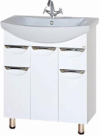 Misty Тумба для умывальника Лаванда 70 с ящиками – фотография-1