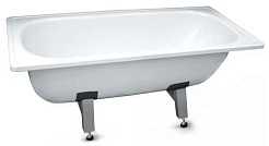 ВИЗ Стальная ванна "Donna Vanna 105" белая орхидея – фотография-2