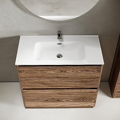 Sancos Тумба под раковину Libra Floor 90 дуб чарльстон – фотография-2