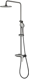 Lemark Душевая система Bronx LM3760GM графит – фотография-1