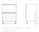 Vigo Тумба под раковину Cross 600-0-2 дуб давос натуральный – фотография-25